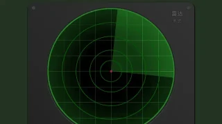CSS3科技雷达扫描动画特效