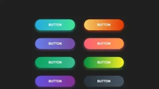 CSS3彩色渐变圆角按钮特效