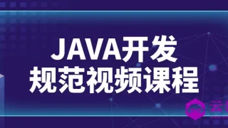 JAVA开发规范视频课程