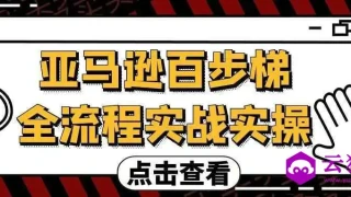 亚马逊百步梯全流程实战实操 亚马逊百步梯全流程实战实操