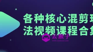 各种核心混剪玩法视频课程合集 各种核心混剪玩法视频课程合集