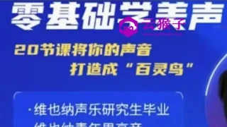 零基础学美声 打造成百灵鸟声音 零基础学美声 打造成百灵鸟声音