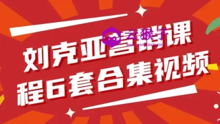 刘克亚营销课程6套合集视频