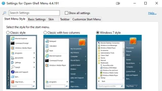 经典菜单 OpenShellSetup 4.4.191 中文 经典菜单 OpenShellSetup 4.4.191 中文